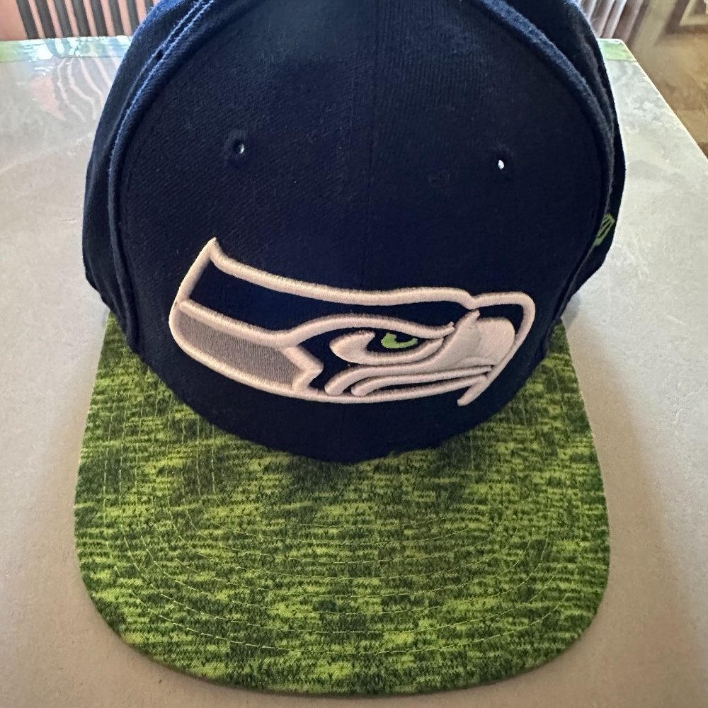 Lightly Used New Era Seattle Seahawks Snap Back